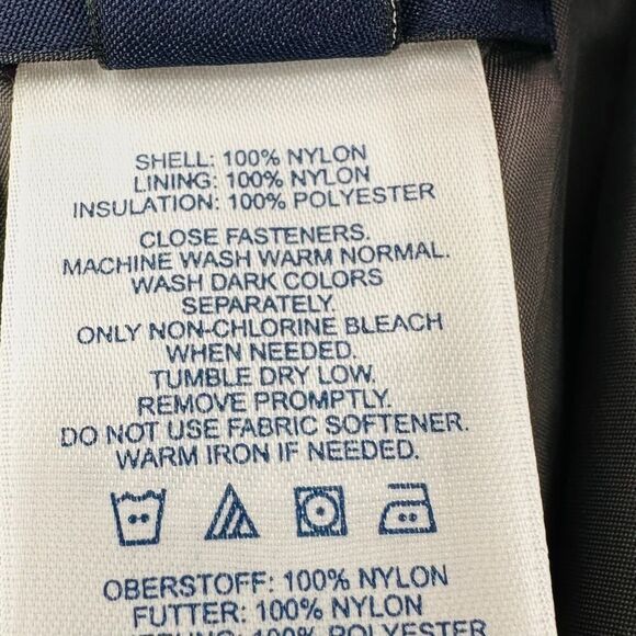 Lands' End Kids The Squall Navy Blue Ski Snow Pants Size 6 EUC! Gaiter Cuffs - Picture 5 of 8